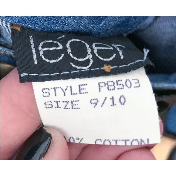 Vintage Denim Long Jean Skirt XS S Rockabilly Country Western Coastal Cowgirl - Picture 4 of 6